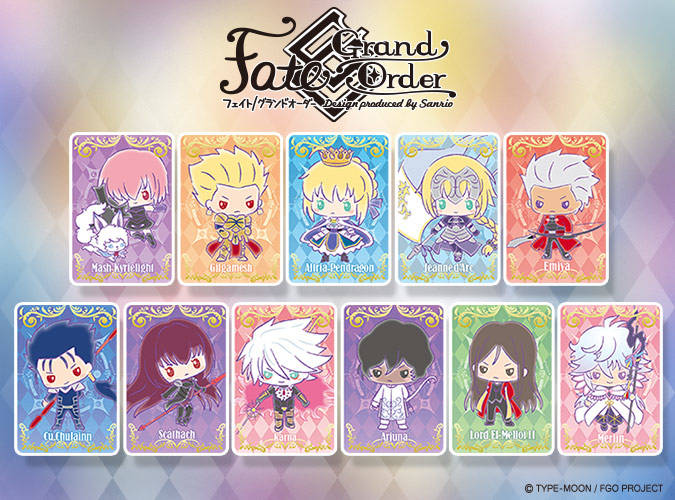 『FGO』とサンリオがコラボ! サンリオデザインになった英霊たちの限定グッズを手に入れよう