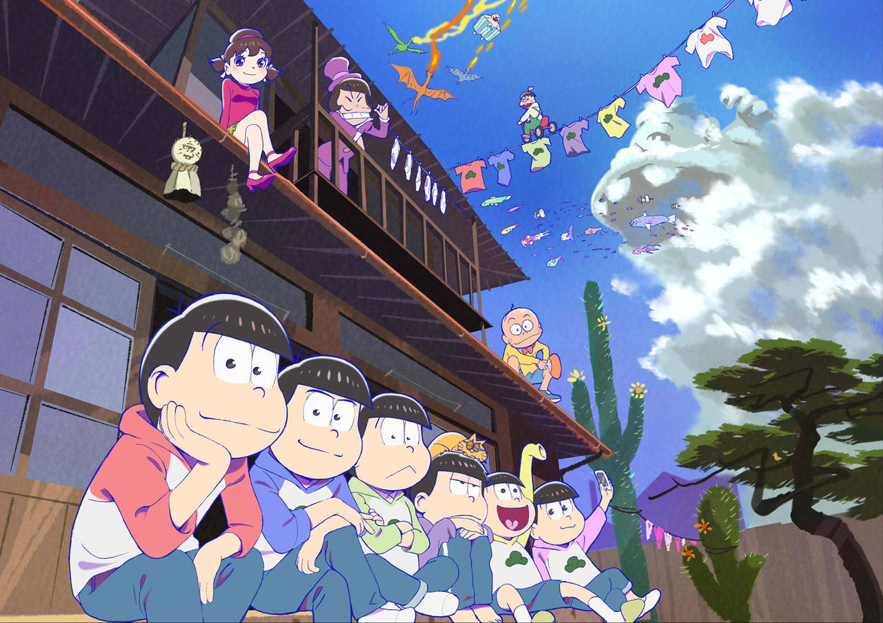 トト子とイヤミ×6つ子たちとの日常を描く大ヒットアニメ「おそ松さん」のオリジナルショートアニメ「d松さん」をdTVで2018年1月9日より独占配信決定!