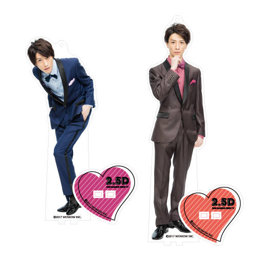 2.5次元舞台俳優にスポットを当てたWOWOWの人気番組とコラボ! 『2.5次元男子推しTV』コラボカフェがアニメイトカフェで開催決定!