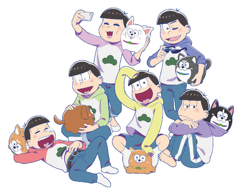 SNSで話題の“松犬(まついぬ)”がぬいぐるみに! おそ松さん新作プライズ3月より順次展開