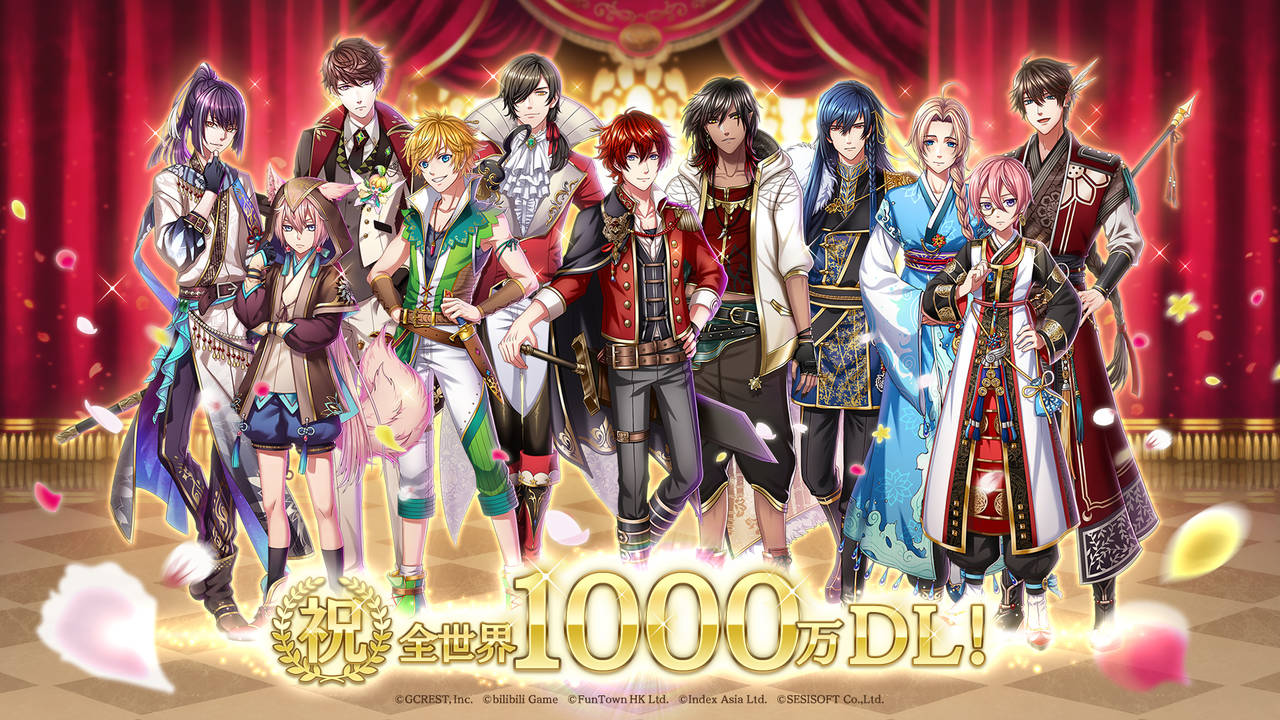 『夢王国と眠れる100人の王子様』 全世界1000万DL突破! 豪華合同キャンペーン実施