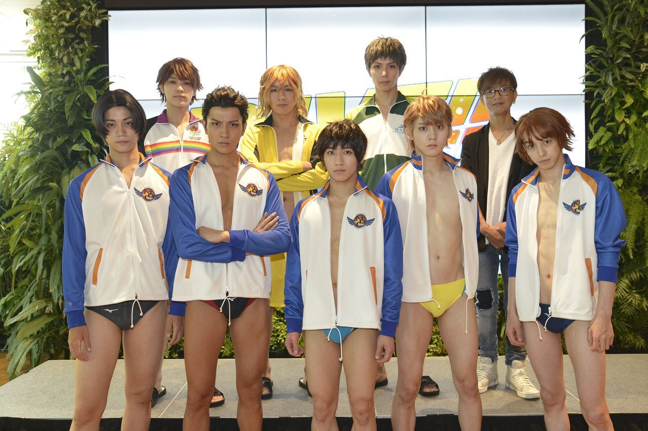 納谷健、財木琢磨、杉江大志出演『DIVE!!』The STAGE!! 記者会見レポート!