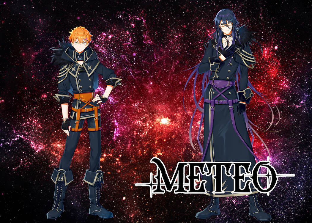 男性アイドルVtuberユニット"METEO"が本日よりYouTubeデビュー!