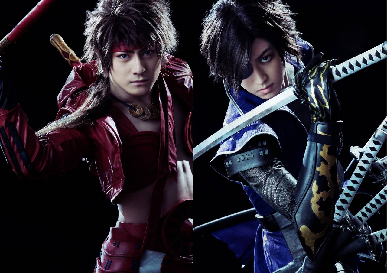 “斬劇『戦国BASARA』蒼紅乱世”、5武将のビジュアルが解禁! 謎解きイベント開催も決定
