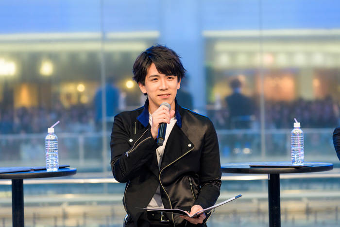 伊東健人の”顔芸”も!? 大河元気、深町寿成は”モノボケ”連発!|『イケメンライブ 恋の歌をキミに』AGF2018ステージレポート