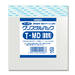 【楽天市場】クリスタルパック HEIKO/シモジマ テープ付きOPP袋(透明袋) T-MD(録音用)(T9-8) (100枚入):ラッピング倶楽部