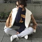 楽ちんでおしゃれに!ズボラ女子必見!スウェットパンツコーデ20選!