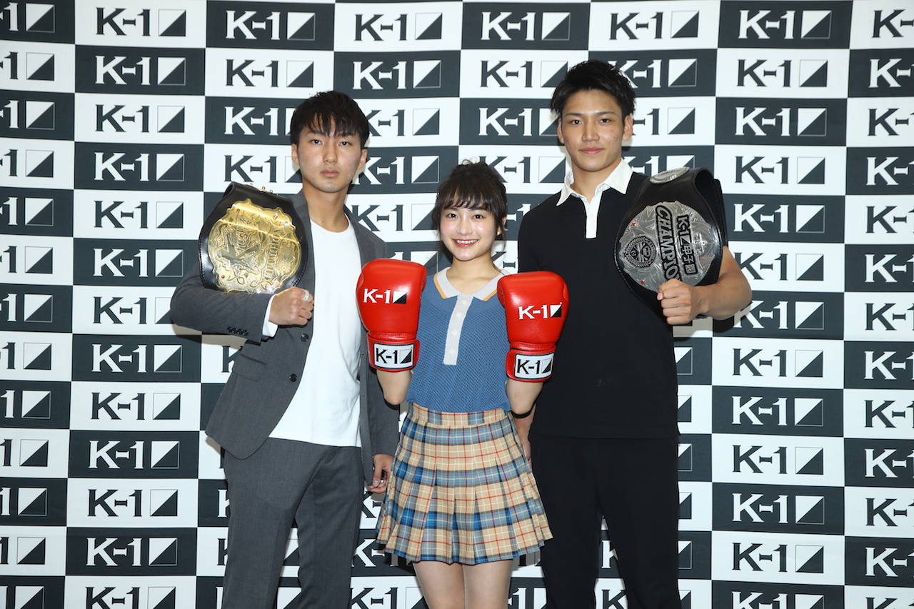 日本一かわいい女子高生 福田愛依 がk 1甲子園初代応援サポーターに就任 Avex Management Web