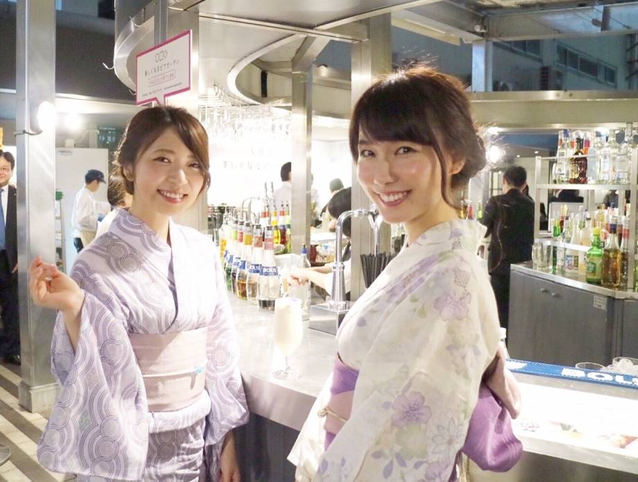 美しくなるビアガーデン 松屋銀座にwithgirls大集合 With Lab エンタメ With Online 講談社公式 恋も仕事もわたしらしく