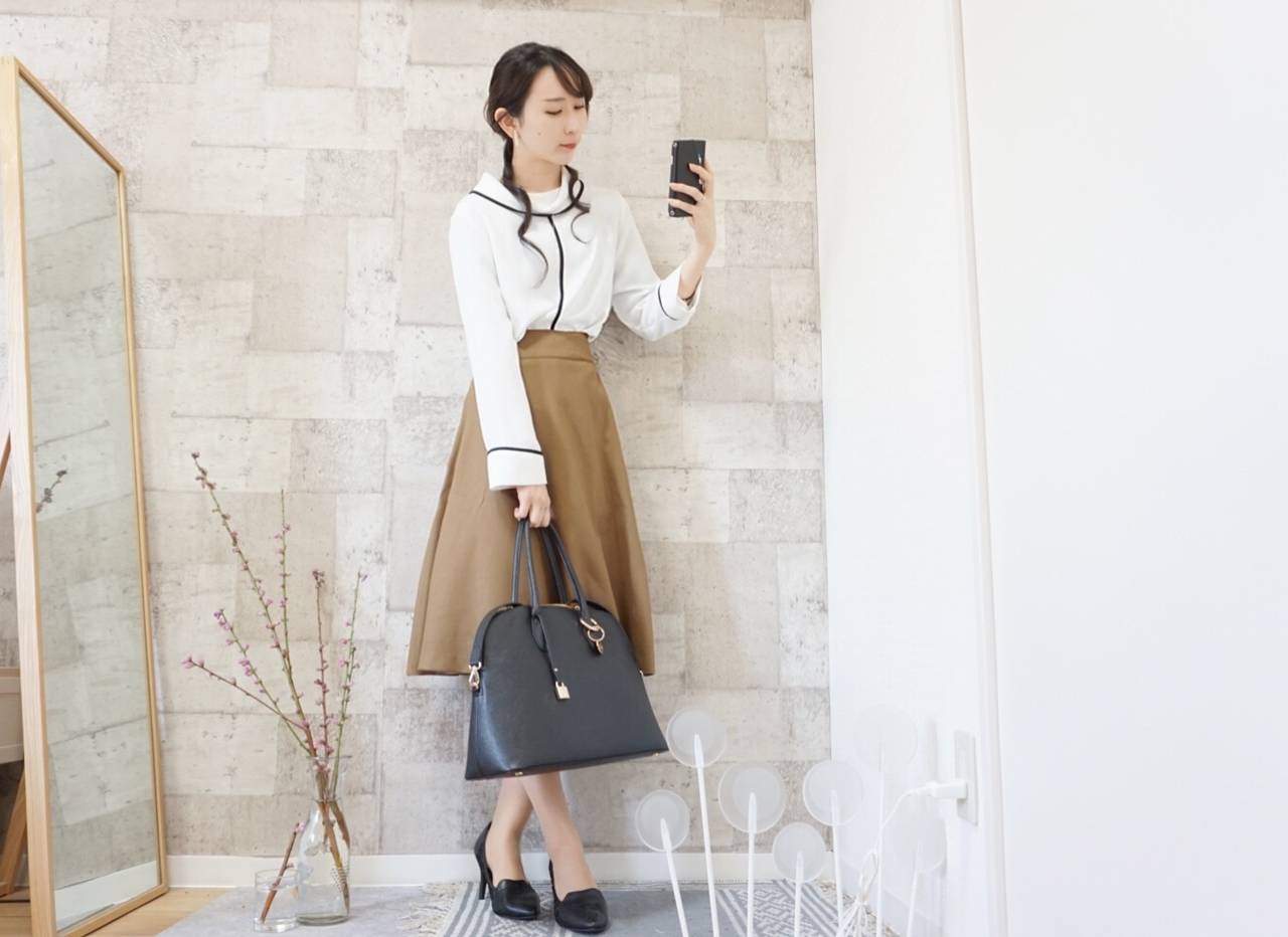 Zaraのブラウスで清純派コーデ With Lab ファッション With Online 講談社公式 恋も仕事もわたしらしく