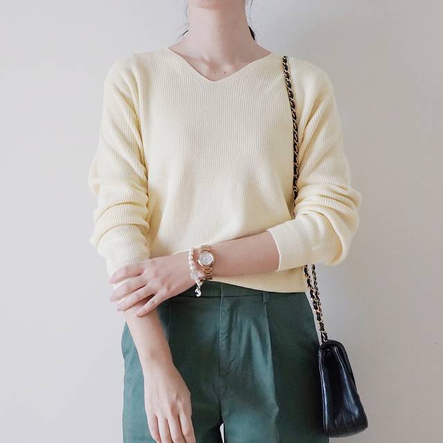 Uniqlo新作 おすすめ コットンカシミヤｖネックセーター With Lab ファッション With Online 講談社公式 恋も仕事もわたしらしく