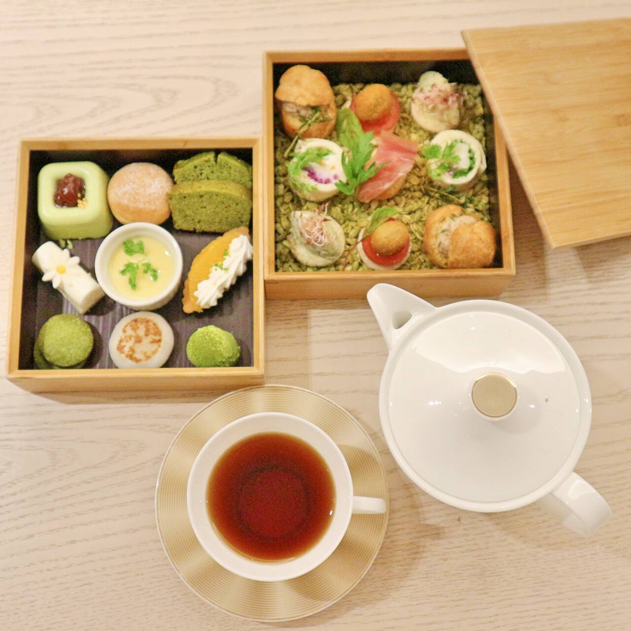 京都 1日10食限定 心満ちる 和束茶アフタヌーンティーセット をリーガロイヤルホテル京都 With Lab ライフスタイル With Online 講談社公式 恋も仕事もわたしらしく
