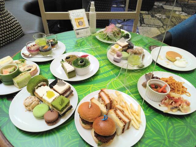 1ピース1500円の高級メロンケーキも食べ放題！！ホテルニューオータニ