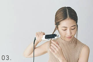 ---おくれ毛をまっすぐに