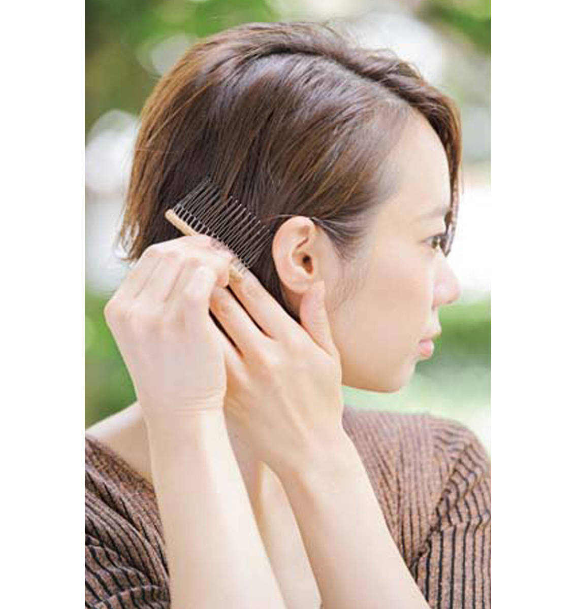 簡単ヘアアレンジでこなれ見え ロング ボブ ショートのヘアアレンジ19選 恋に効くヘアアレンジ With Online 講談社公式 恋も仕事もわたしらしく