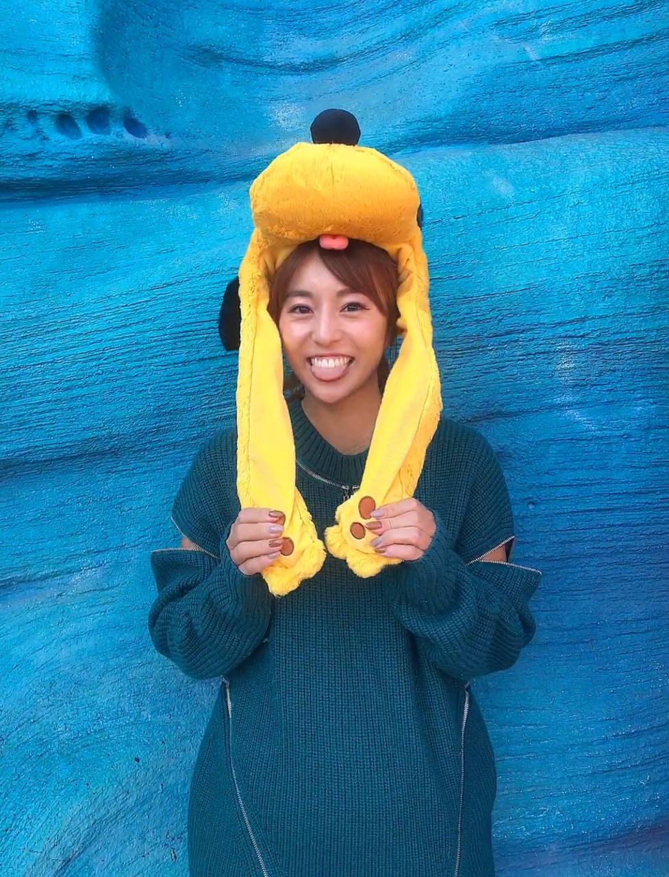 ディズニー プルート ファンキャップ プルート ぬいぐるみ型