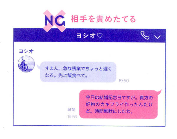夫の心が離れていく 妻の 攻撃line 既読スルー イライラしたら長文で暴言 With Online 講談社公式 恋も仕事もわたしらしく