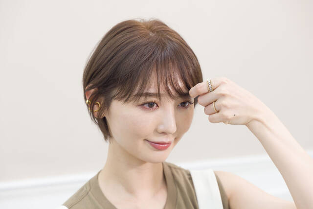 ショートのアレンジ3選 おのののか 印象激変のスタイリング術を学ぶ 連載5回 コスメ最新トレンド情報のまとめ