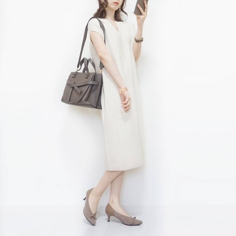 Uniqlo Mame Kurogouchi コラボワンピースを2色買い 着画レポ します Witholのプチプラコーデ ユニクロ大好き桃山さん Withlabエディター With Online 講談社公式 恋も仕事もわたしらしく