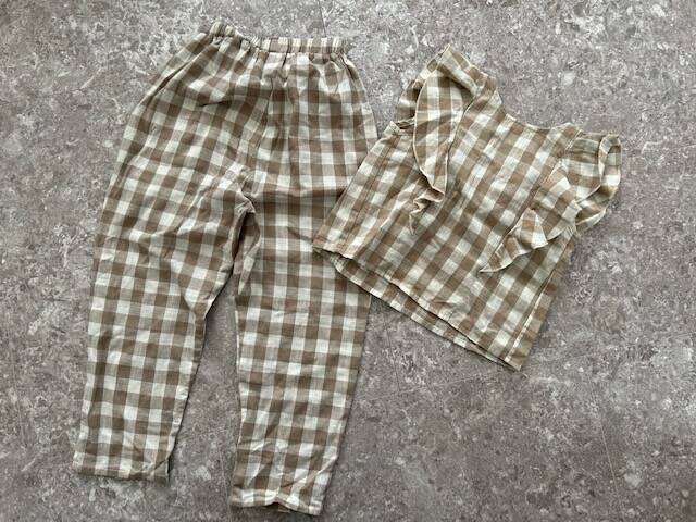 ◆美品タグあり◆Soor Ploom◆Otto Trousers◆1yr SOOR PLOOM Otto Trousers / Gimgham / 4y - メルカリ