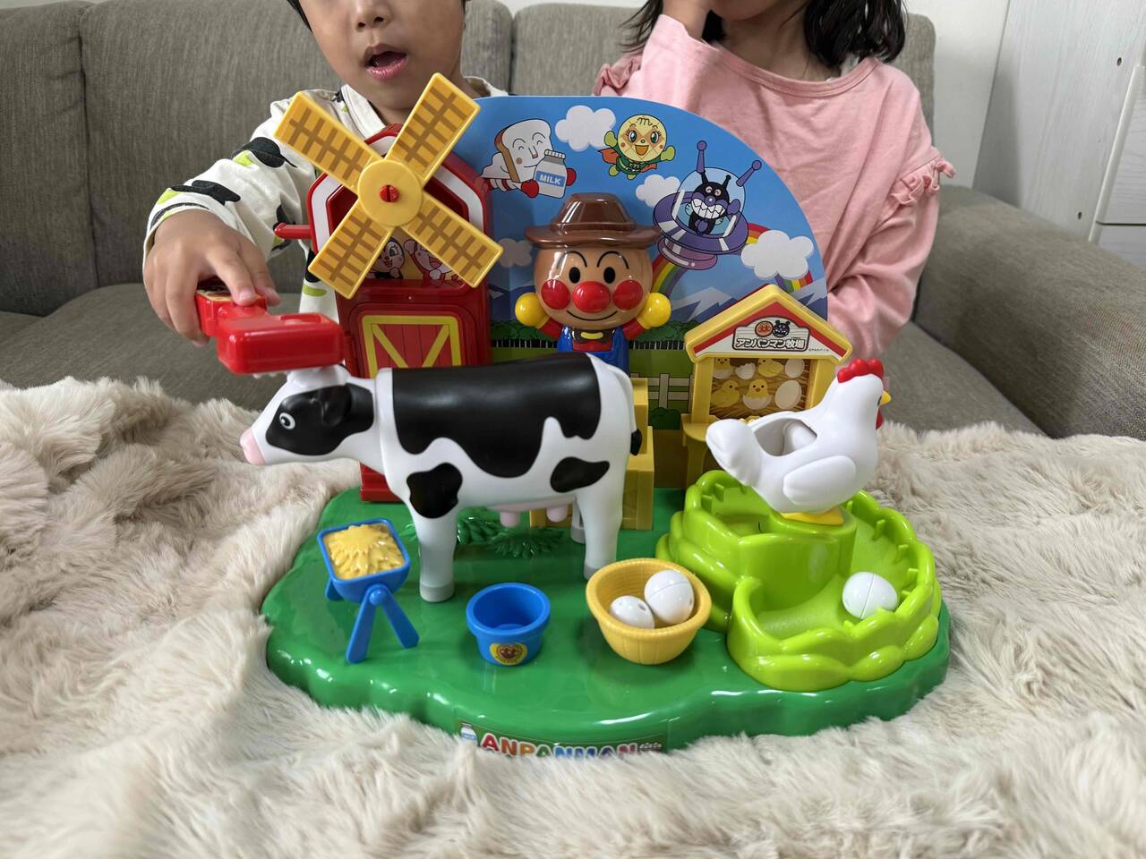 3歳息子が夢中な「ふれあいアンパンマン牧場」は、遊びながら食育にも 