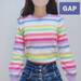 【GAPキッズ】168cmでも!キッズの虹色ボーダーニットで春を先取り♡ - with online - 講談社公式 - | 恋も仕事もわたしらしく