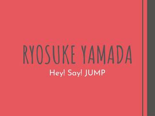 【Hey! Say! JUMPインタビュー】山田涼介さんの”マイルール”にクローズアップ