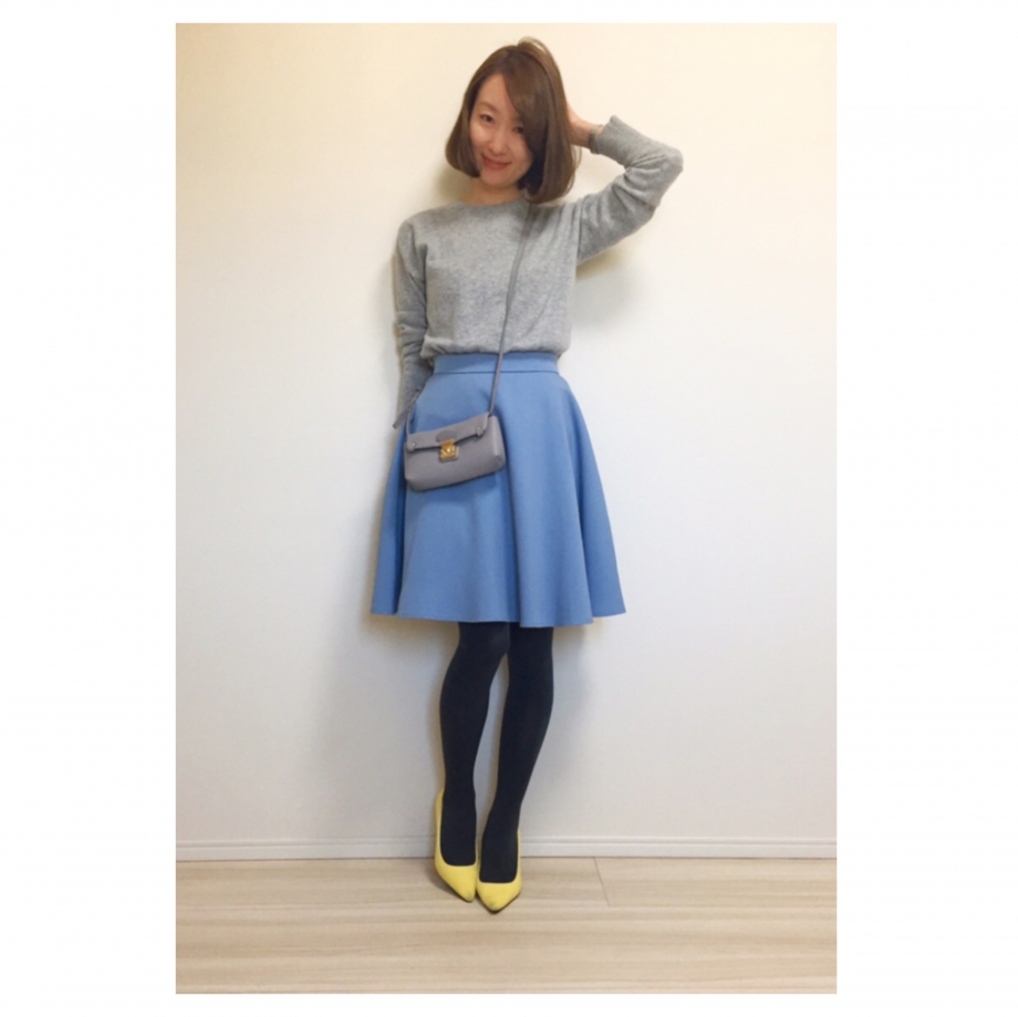 こんばんは。<br /><br /><br />まだまだ寒いですが<br /><br /><br />with3月号を参考に…<br /><br /><br />春色を取り入れてみました♡<br /><br /><br /><br /><br /><img class=