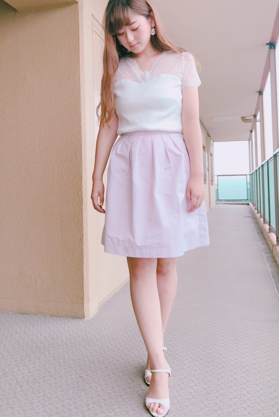 プチプラ可愛いレーストップス Ootd 今日のコーデ With Lab ファッション With Online 講談社公式 恋も仕事もわたしらしく