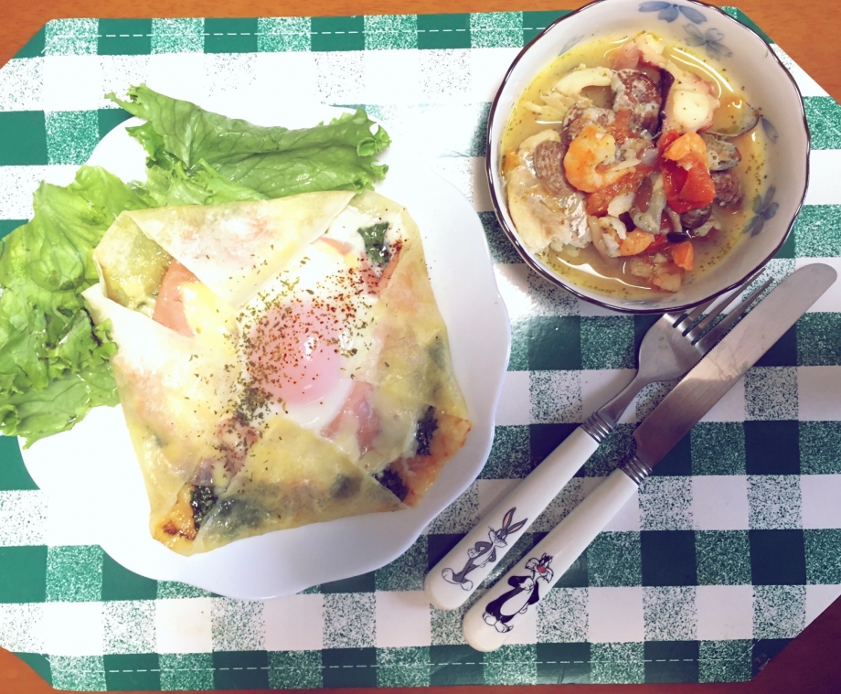 手作り 春巻きの皮でガレット風ブランチ With Lab ライフスタイル With Online 講談社公式 恋も仕事もわたしらしく