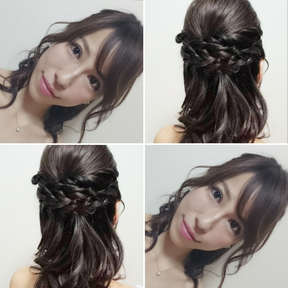 ヘアアレンジ パーティー仕様のハーフアップ With Online 講談社公式 恋も仕事もわたしらしく