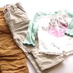 サイズアウトした服のお下がり。渡す、貰うときの注意やほかの活用法