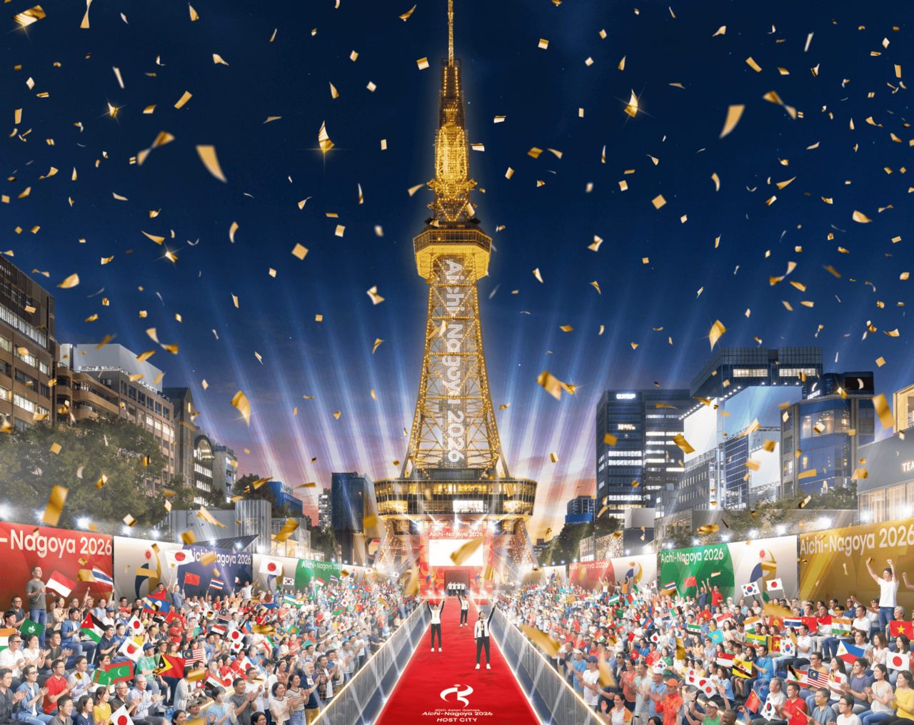 【愛知】アジア競技大会『ONE ASIA WORLD』にて「メダリストセレブレーション」を開催