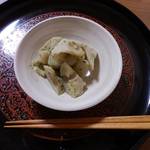 おかず番付!春を感じさせる一品『蓮の木の芽あえと鯖の味噌漬け』
