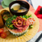 血液さらさら♪魚介をたっぷり使ったひな祭りワンプレートの作り方