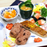春の祝福。お祝いワンプレートの作り方