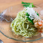 素麺がパスタに!?大葉たっぷりの冷製ジェノベーゼに大変身!