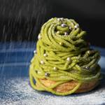 まるでクリスマスツリー♡ さつまいもと抹茶のツリーモンブラン | SOUL SWEETS