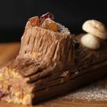 ⁂クリスマスの定番⁂ ブッシュ ド ノエル(Bûche de Noël) | SOUL SWEETS