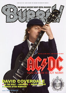 表紙＆巻頭は6年ぶり新作をリリースしたAC/DC！BURRN! 2021年1月号は12月4日発売