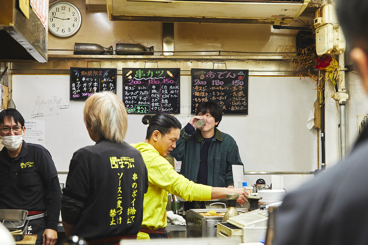 【関西食文化研究】京橋のアミューズメント酒場！？［酒房まつい］の錫器(すずき)で味わう日本酒の噺