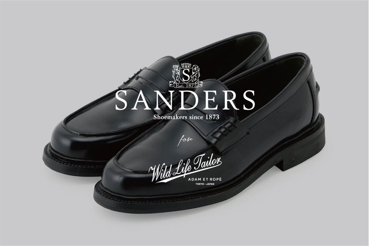 WILD LIFE TAILOR】より別注「SANDERS」が販売 - 靴と暮らすLIFOOT 