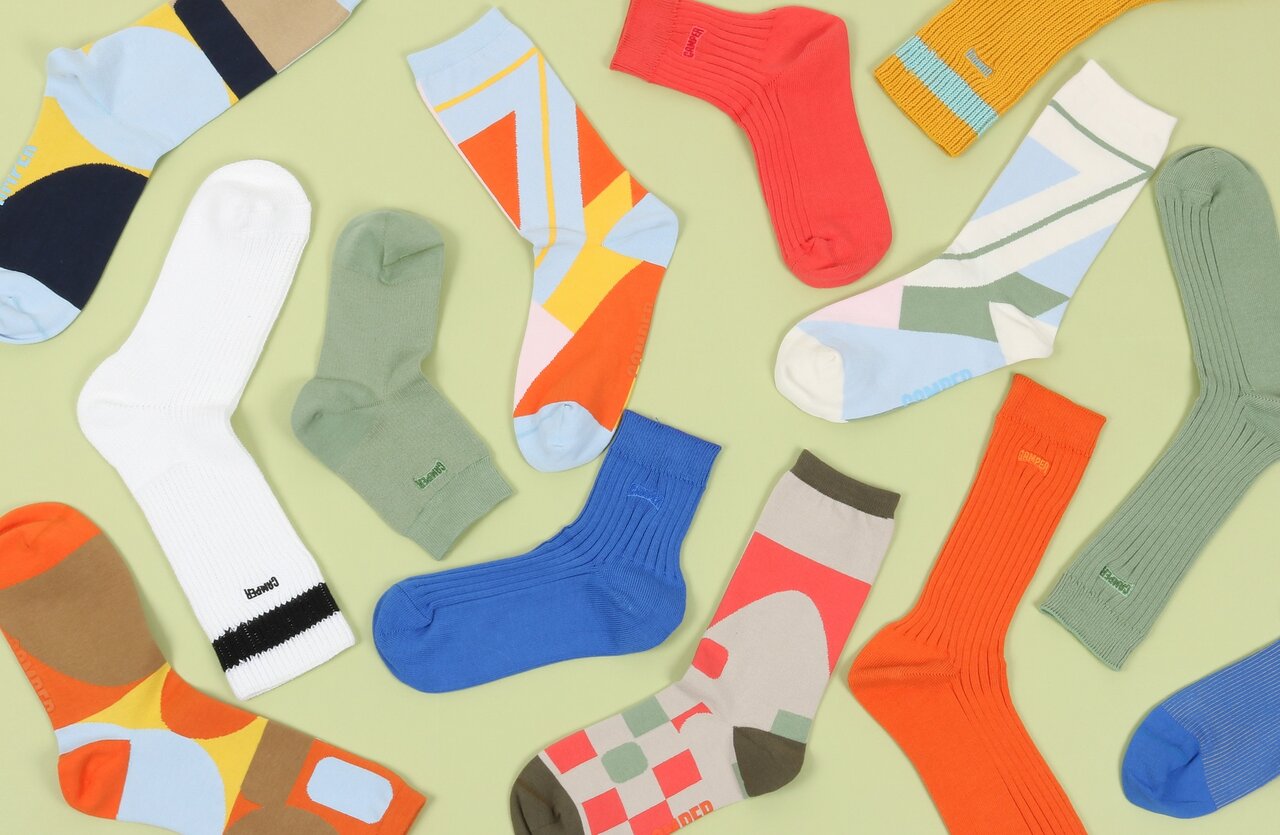 【CAMPER】日本オリジナル企画のオーガニックコットンソックス、春夏コレクションにて新色が登場