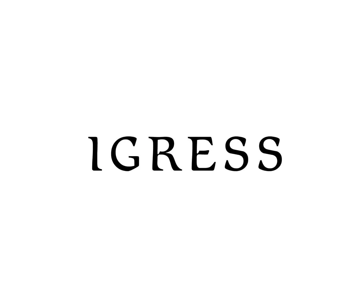 IGRESSのロゴ