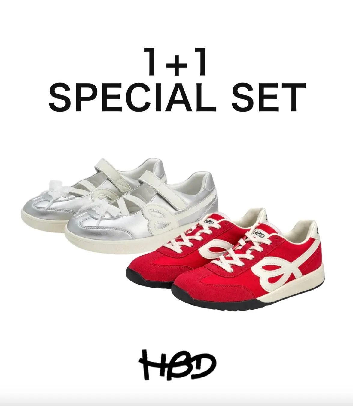 スタイリッシュな2足セットのイメージ。どんな組み合わせが届くのかワクワクします！