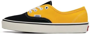 黒と黄色のVANSスニーカー