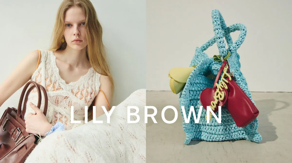 LILY BROWNのロゴとブランドイメージ