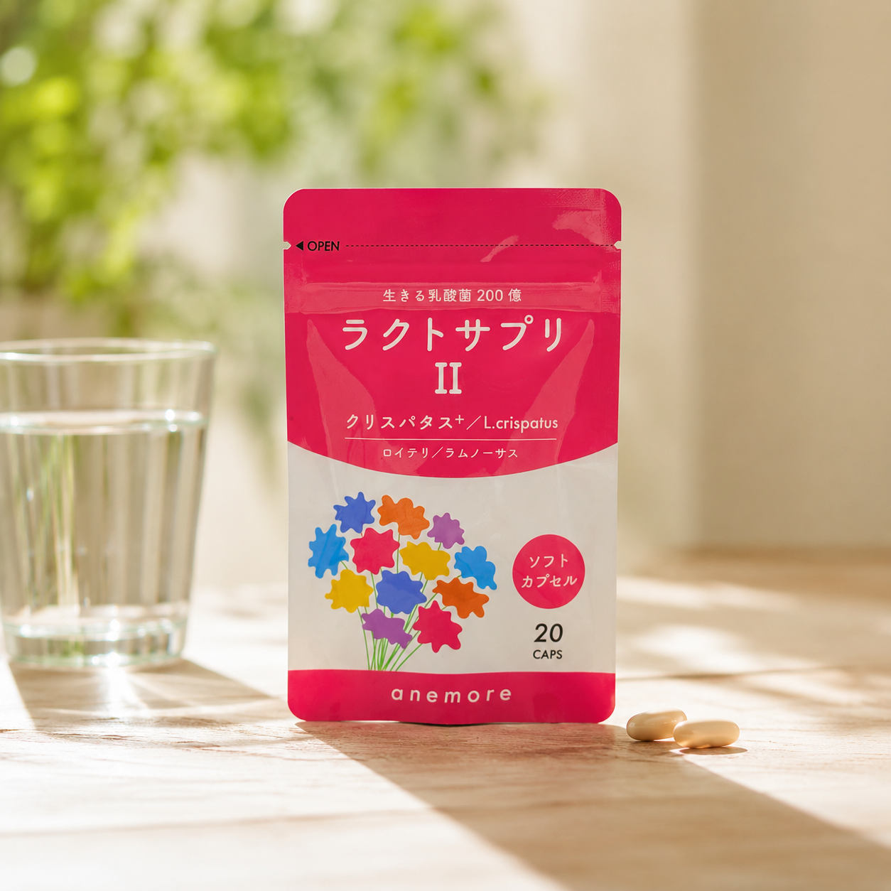 乳酸菌サプリ「ラクトサプリⅡ」