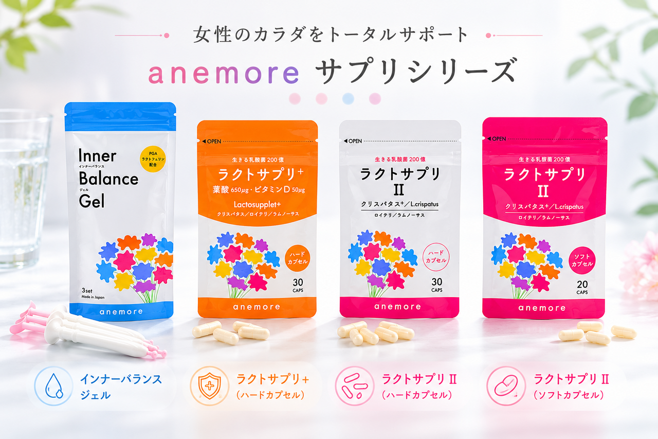 anemoreサプリシリーズ