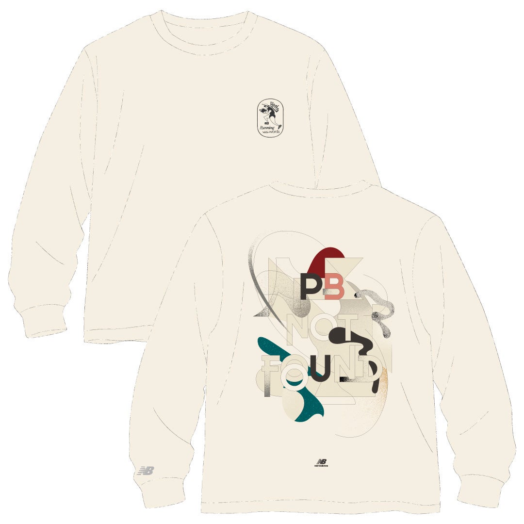 PB not foundの長袖Tシャツ